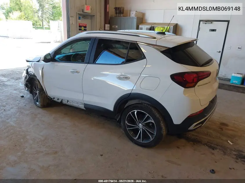 2021 Buick Encore Gx Fwd Select VIN: KL4MMDSL0MB069148 Lot: 45176414