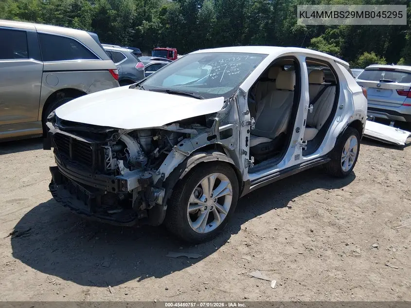 2021 Buick Encore Gx Fwd Preferred VIN: KL4MMBS29MB045295 Lot: 45480757