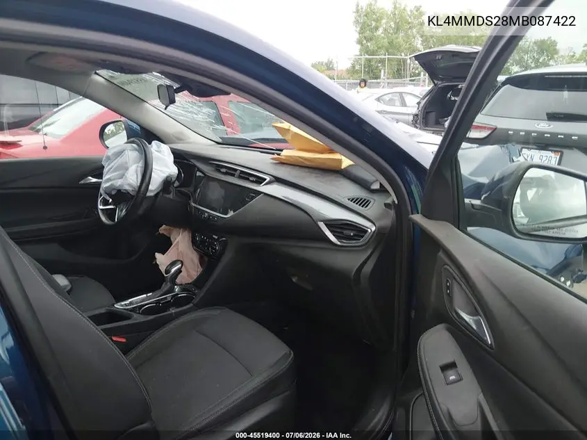 2021 Buick Encore Gx Fwd Select VIN: KL4MMDS28MB087422 Lot: 45519400