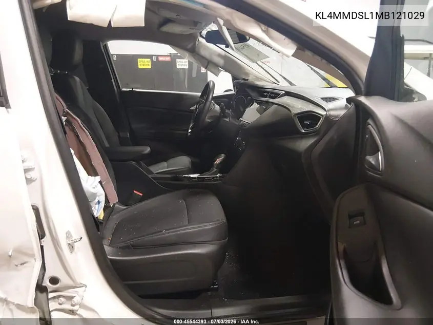 2021 Buick Encore Gx Fwd Select VIN: KL4MMDSL1MB121029 Lot: 45544393