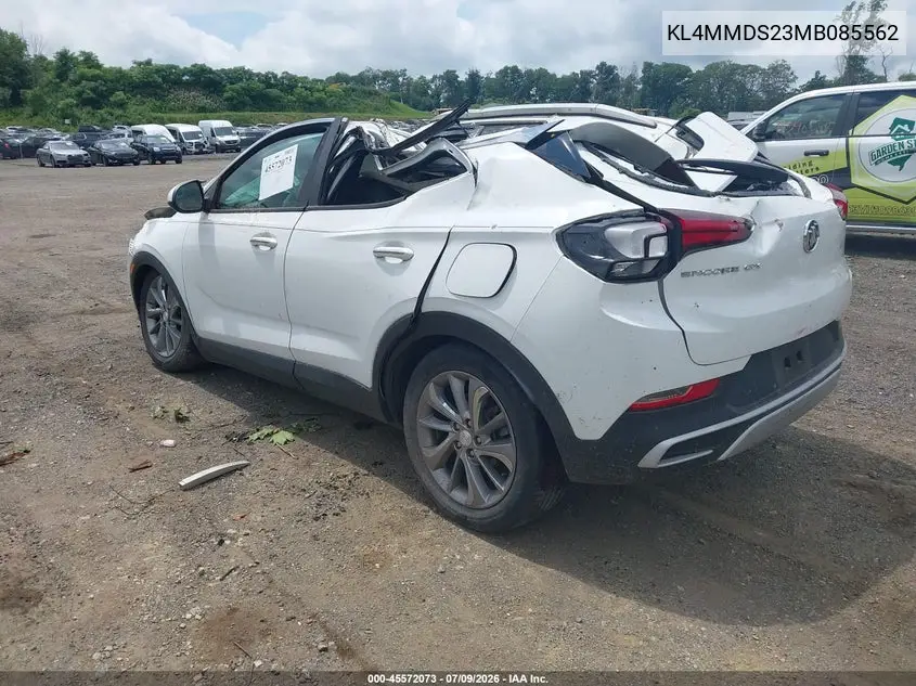 2021 Buick Encore Gx Fwd Select VIN: KL4MMDS23MB085562 Lot: 45572073