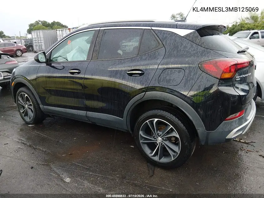 2021 Buick Encore Gx Awd Select VIN: KL4MMESL3MB125069 Lot: 45598833