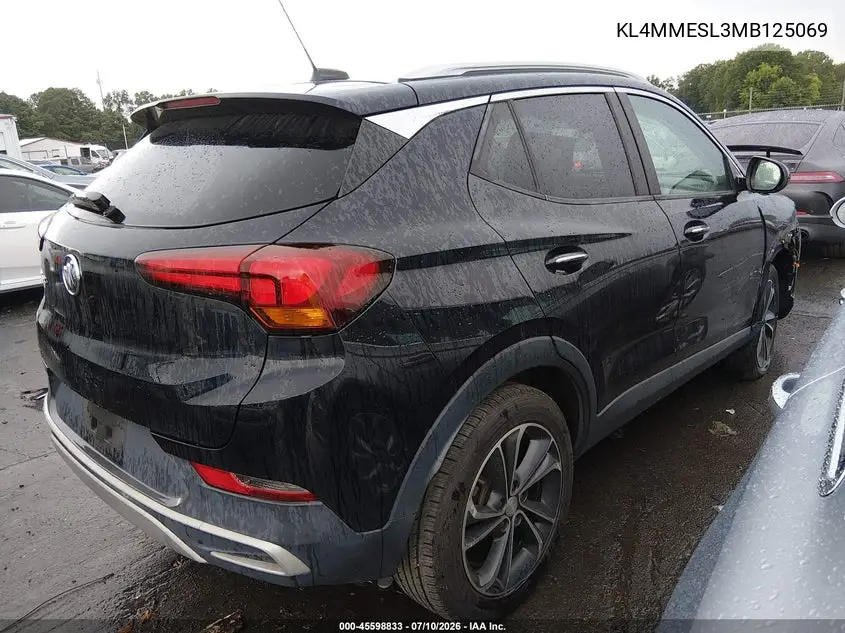 2021 Buick Encore Gx Awd Select VIN: KL4MMESL3MB125069 Lot: 45598833