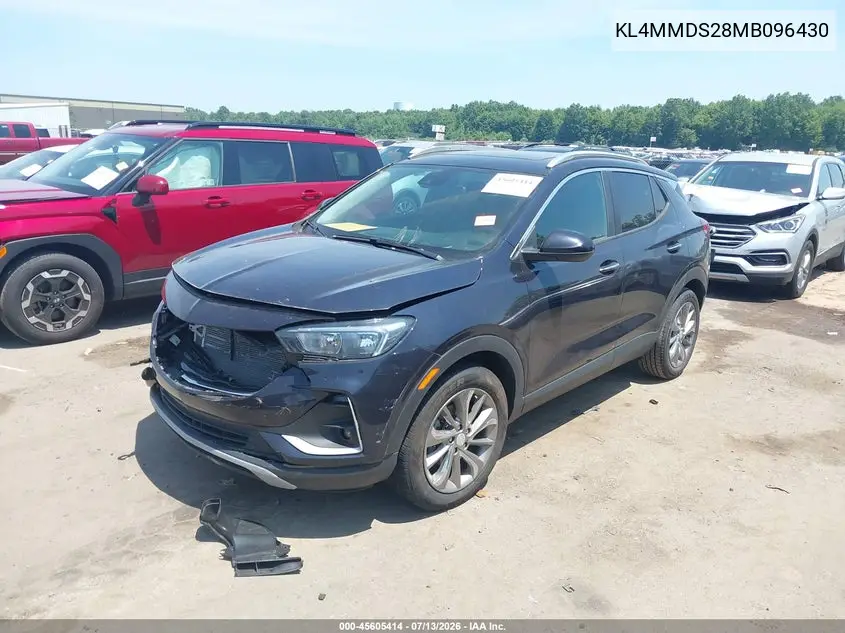 2021 Buick Encore Gx Fwd Select VIN: KL4MMDS28MB096430 Lot: 45605414