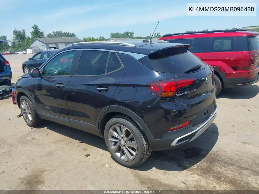 2021 Buick Encore Gx Fwd Select VIN: KL4MMDS28MB096430 Lot: 45605414