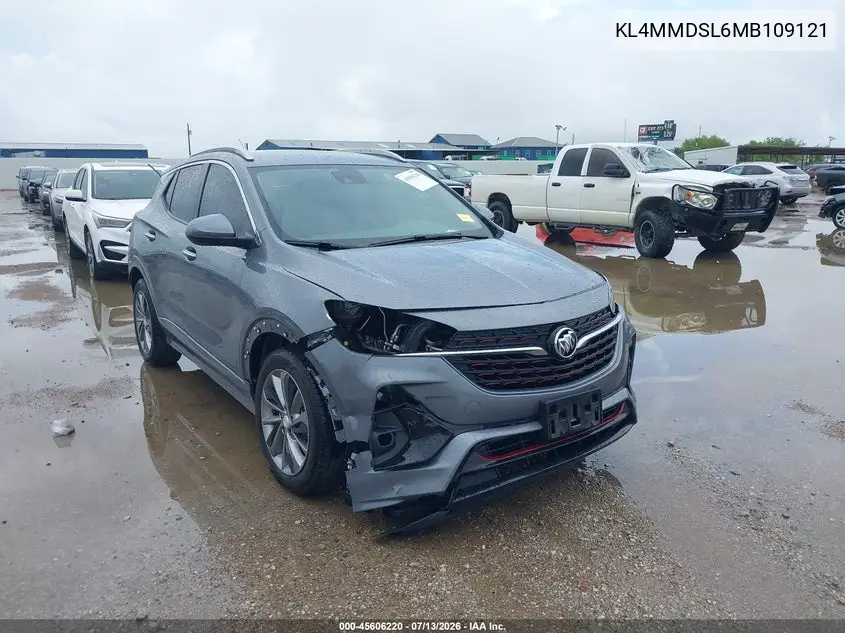 2021 Buick Encore Gx Fwd Select VIN: KL4MMDSL6MB109121 Lot: 45606220