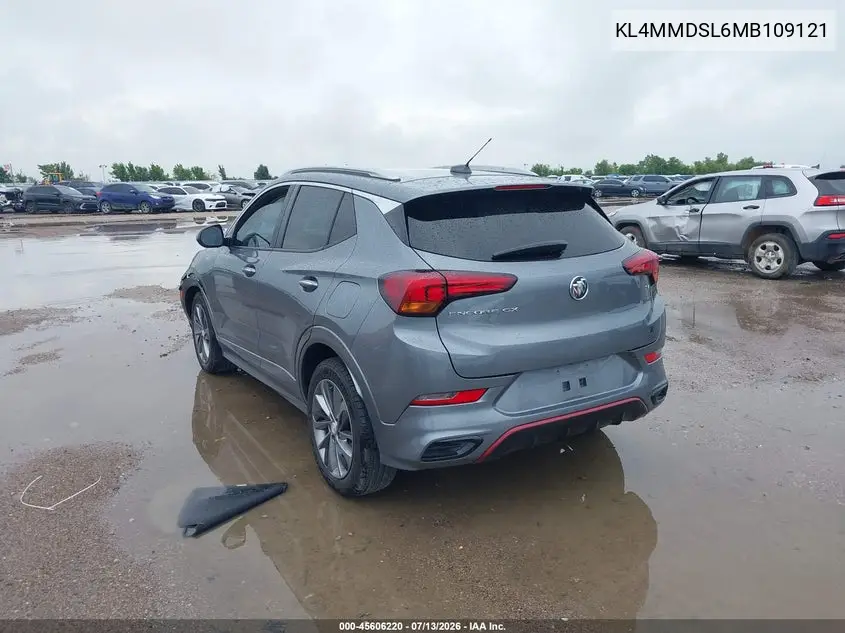 2021 Buick Encore Gx Fwd Select VIN: KL4MMDSL6MB109121 Lot: 45606220