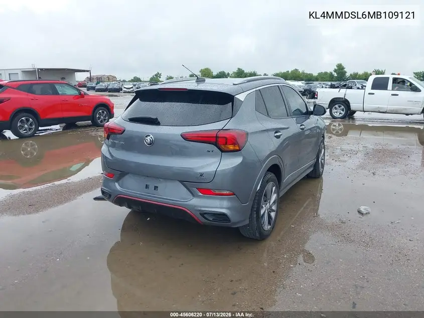 2021 Buick Encore Gx Fwd Select VIN: KL4MMDSL6MB109121 Lot: 45606220