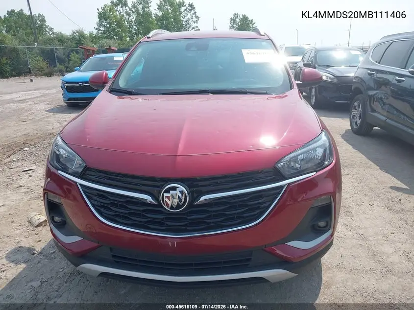 2021 Buick Encore Gx Fwd Select VIN: KL4MMDS20MB111406 Lot: 45616109