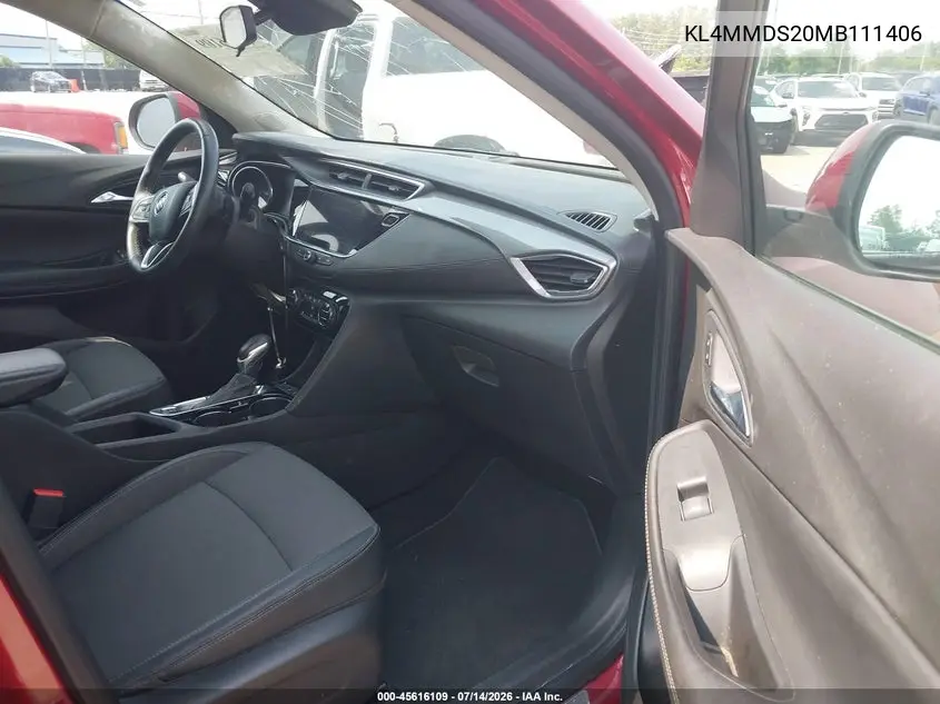 2021 Buick Encore Gx Fwd Select VIN: KL4MMDS20MB111406 Lot: 45616109