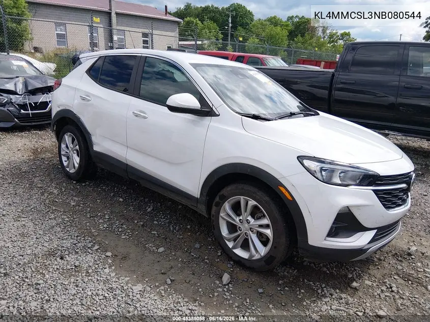 2022 Buick Encore Gx Awd Preferred VIN: KL4MMCSL3NB080544 Lot: 45385058