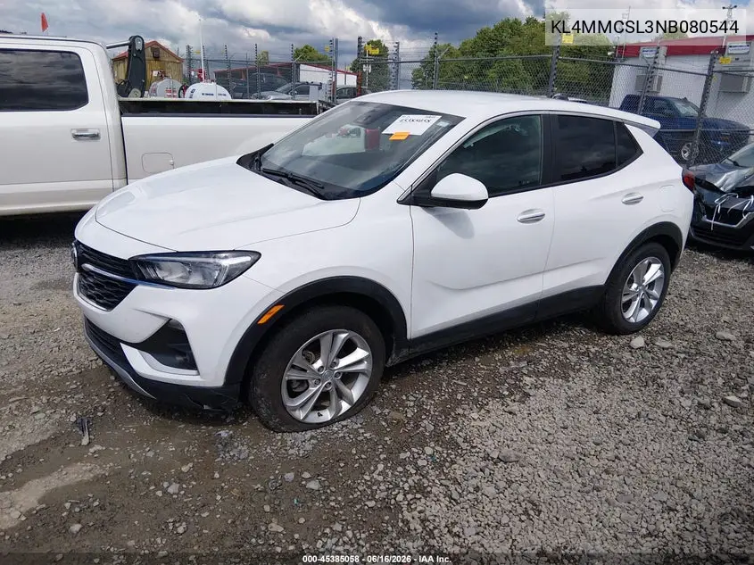2022 Buick Encore Gx Awd Preferred VIN: KL4MMCSL3NB080544 Lot: 45385058