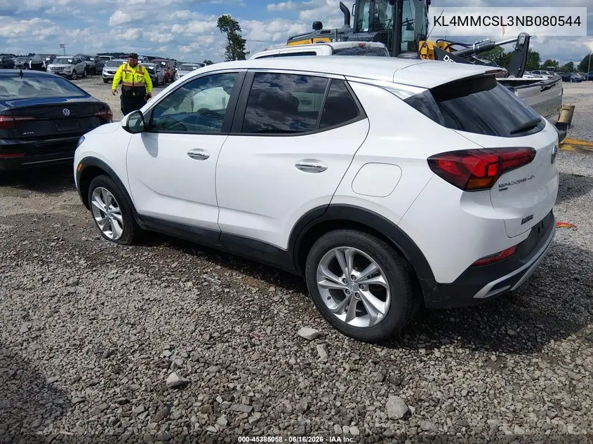2022 Buick Encore Gx Awd Preferred VIN: KL4MMCSL3NB080544 Lot: 45385058