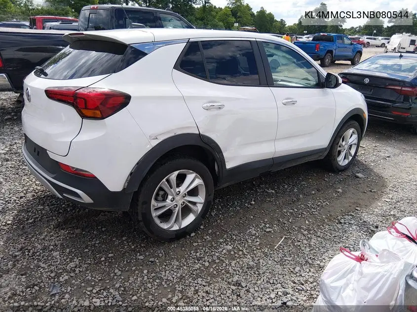 2022 Buick Encore Gx Awd Preferred VIN: KL4MMCSL3NB080544 Lot: 45385058