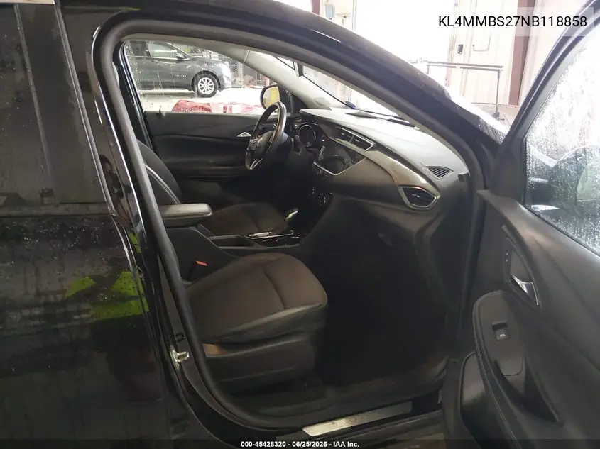 2022 Buick Encore Gx Fwd Preferred VIN: KL4MMBS27NB118858 Lot: 45428320