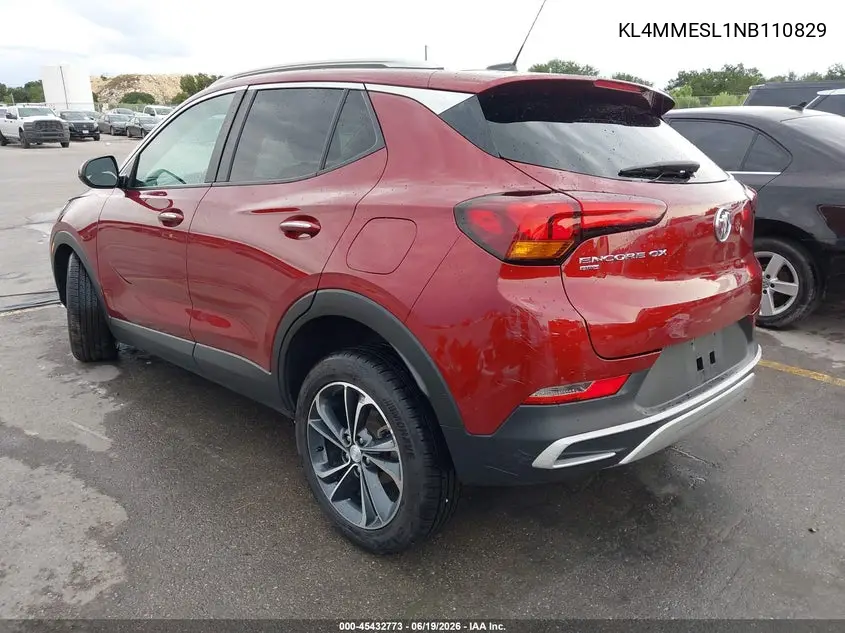 2022 Buick Encore Gx Awd Select VIN: KL4MMESL1NB110829 Lot: 45432773
