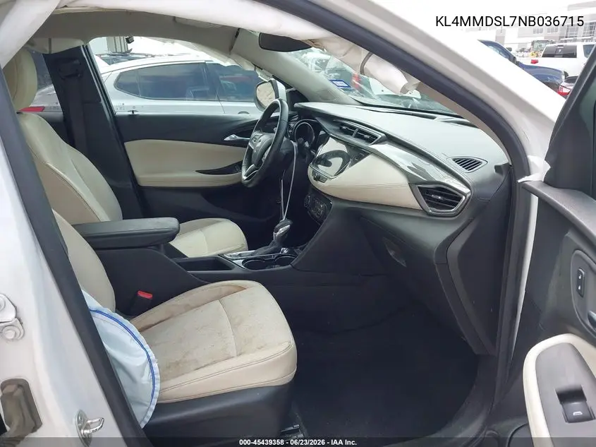 2022 Buick Encore Gx Fwd Select VIN: KL4MMDSL7NB036715 Lot: 45439358