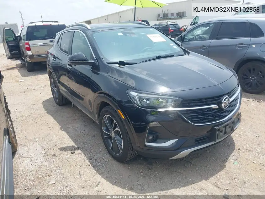 2022 Buick Encore Gx Fwd Select VIN: KL4MMDS2XNB102858 Lot: 45461114