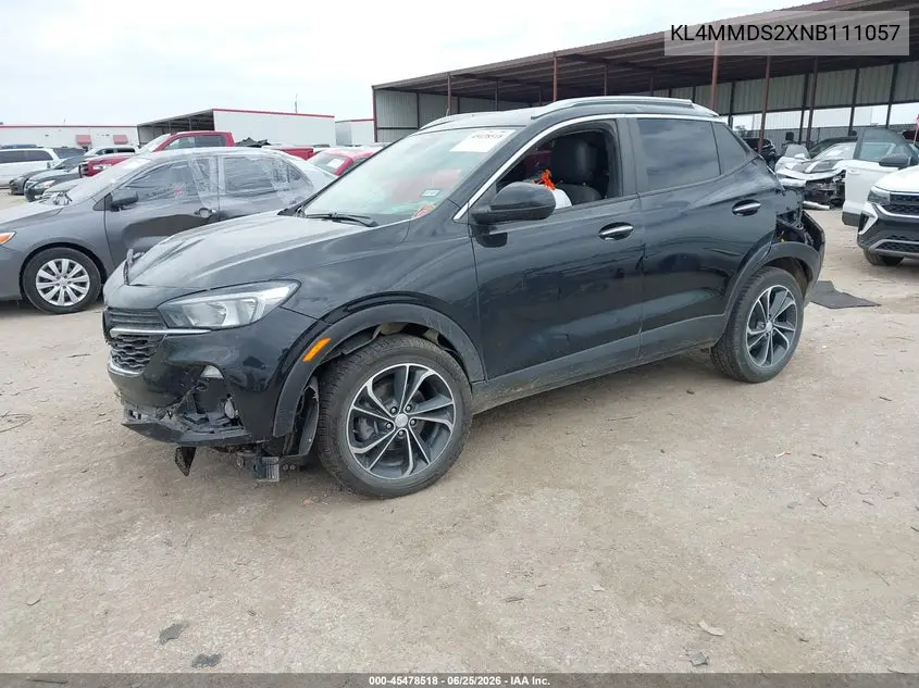 2022 Buick Encore Gx Fwd Select VIN: KL4MMDS2XNB111057 Lot: 45478518