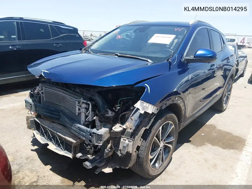 2022 Buick Encore Gx Fwd Select VIN: KL4MMDSL0NB014295 Lot: 45530458
