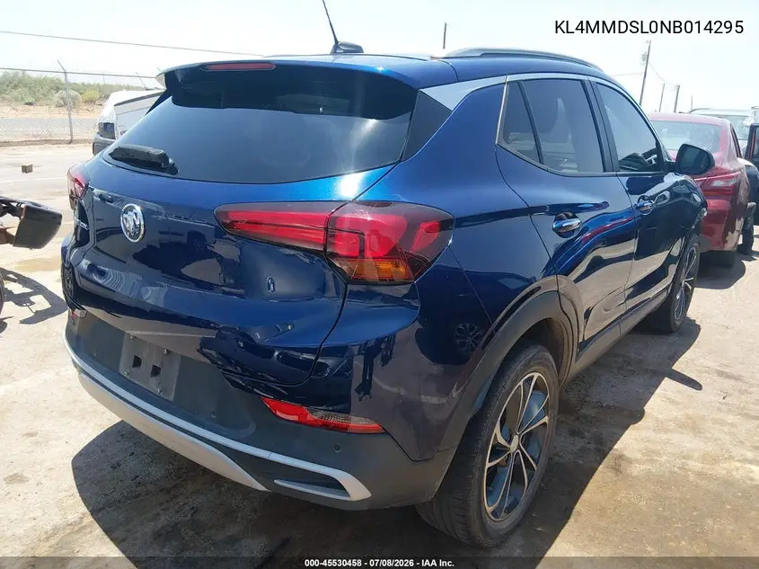 2022 Buick Encore Gx Fwd Select VIN: KL4MMDSL0NB014295 Lot: 45530458