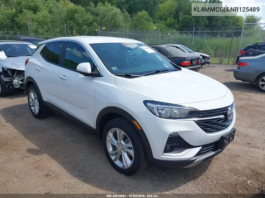 2022 Buick Encore Gx Awd Preferred VIN: KL4MMCSL6NB125489 Lot: 45539091