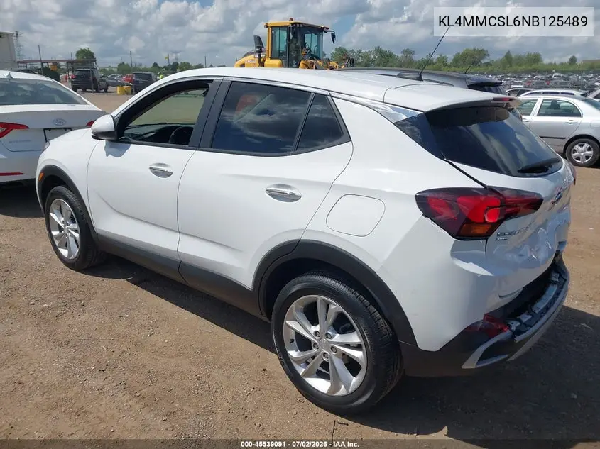 2022 Buick Encore Gx Awd Preferred VIN: KL4MMCSL6NB125489 Lot: 45539091