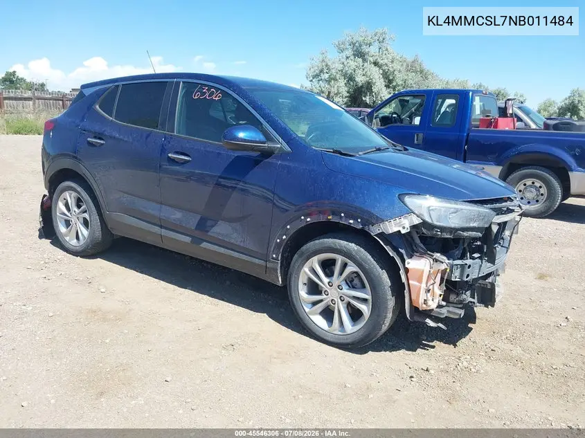 2022 Buick Encore Gx Awd Preferred VIN: KL4MMCSL7NB011484 Lot: 45546306