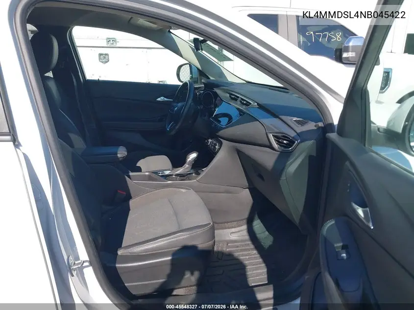 2022 Buick Encore Gx Fwd Select VIN: KL4MMDSL4NB045422 Lot: 45548327