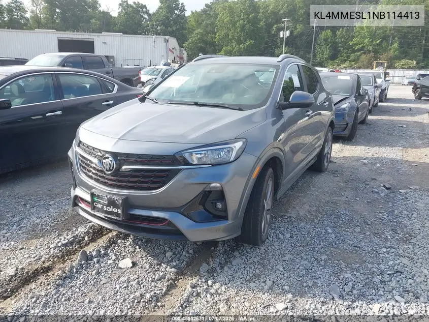 2022 Buick Encore Gx Awd Select VIN: KL4MMESL1NB114413 Lot: 45552671