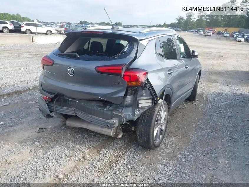 2022 Buick Encore Gx Awd Select VIN: KL4MMESL1NB114413 Lot: 45552671