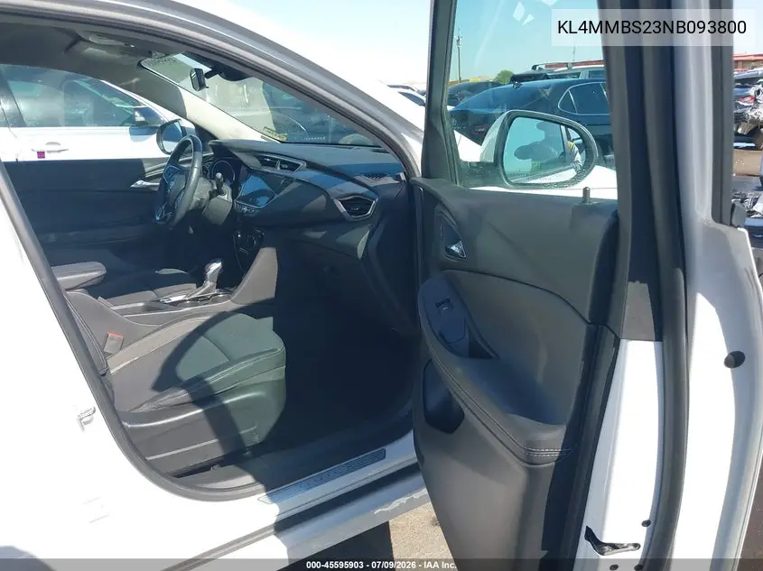 2022 Buick Encore Gx Fwd Preferred VIN: KL4MMBS23NB093800 Lot: 45595903