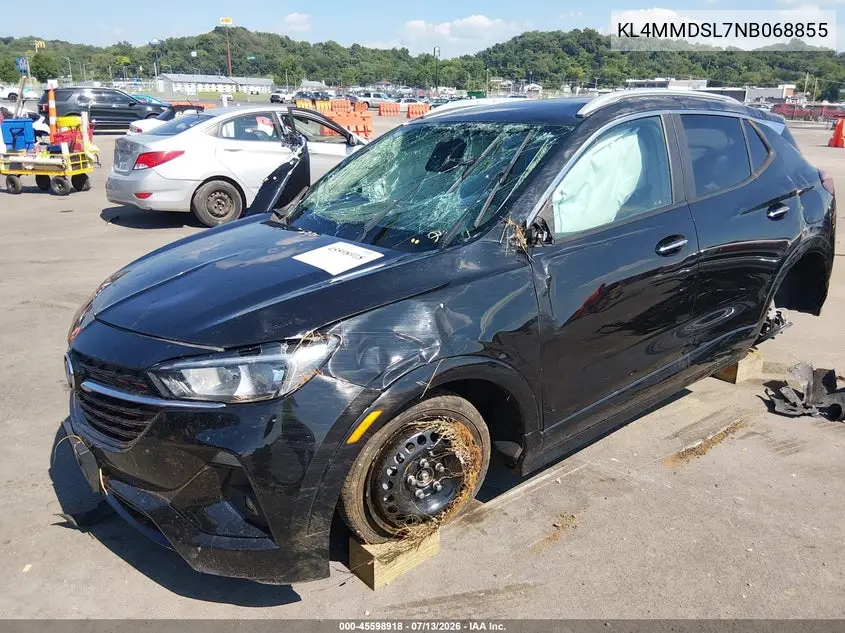 2022 Buick Encore Gx Fwd Select VIN: KL4MMDSL7NB068855 Lot: 45598918