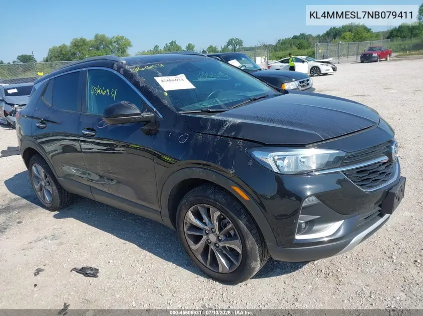 2022 Buick Encore Gx Awd Select VIN: KL4MMESL7NB079411 Lot: 45606931