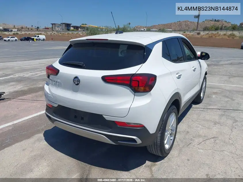2022 Buick Encore Gx Fwd Preferred VIN: KL4MMBS23NB144874 Lot: 45651468