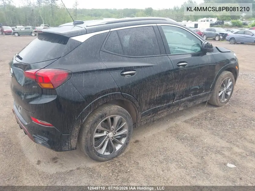 2023 Buick Encore Gx Preferred Awd VIN: KL4MMCSL8PB081210 Lot: 12649710