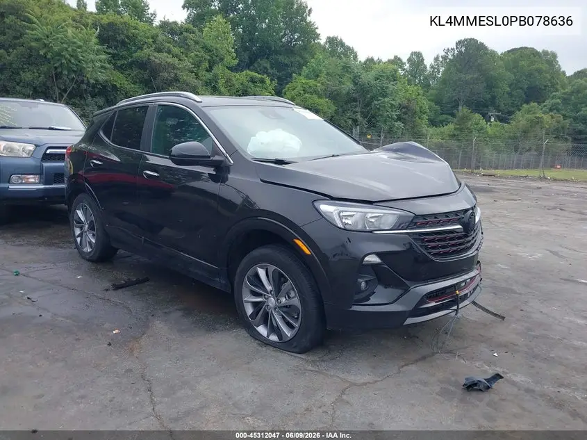 2023 Buick Encore Gx Select Awd VIN: KL4MMESL0PB078636 Lot: 45312047