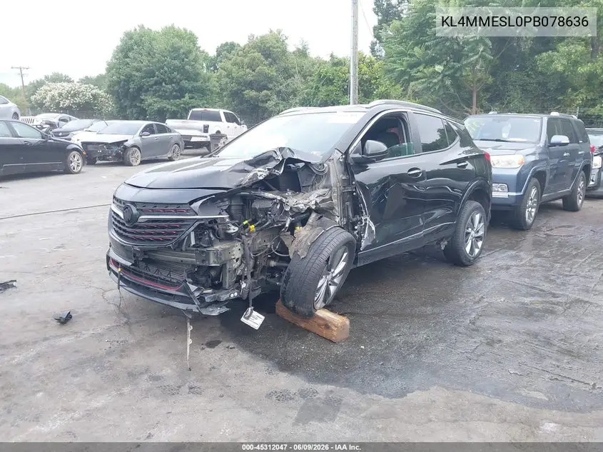 2023 Buick Encore Gx Select Awd VIN: KL4MMESL0PB078636 Lot: 45312047