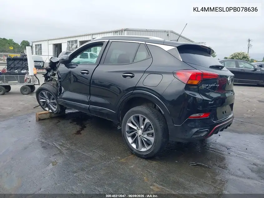 2023 Buick Encore Gx Select Awd VIN: KL4MMESL0PB078636 Lot: 45312047