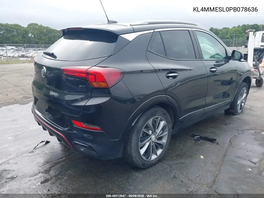 2023 Buick Encore Gx Select Awd VIN: KL4MMESL0PB078636 Lot: 45312047