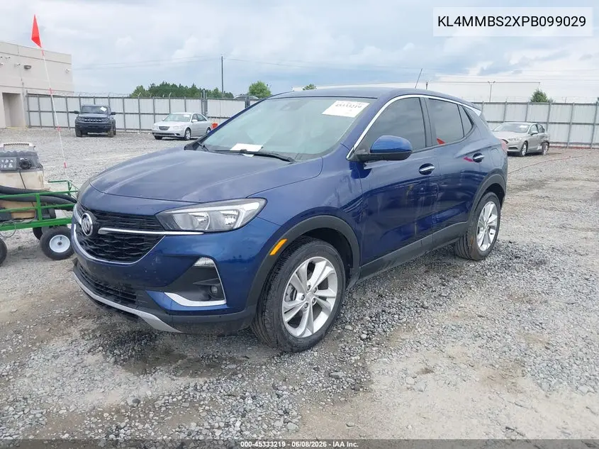 2023 Buick Encore Gx Preferred Fwd VIN: KL4MMBS2XPB099029 Lot: 45333219