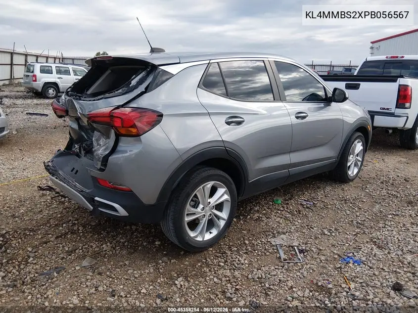 2023 Buick Encore Gx Preferred Fwd VIN: KL4MMBS2XPB056567 Lot: 45358254