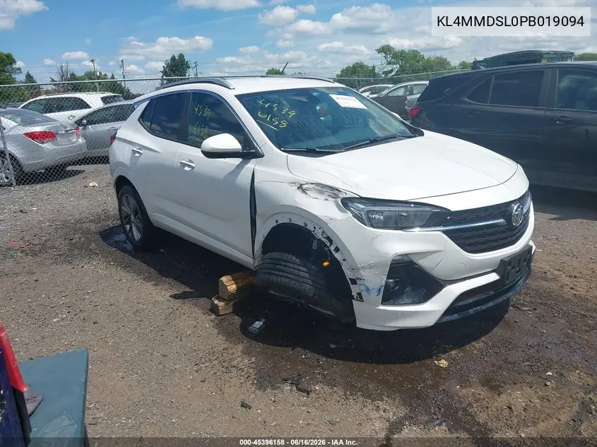 2023 Buick Encore Gx Select Fwd VIN: KL4MMDSL0PB019094 Lot: 45396158