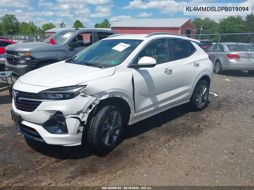 2023 Buick Encore Gx Select Fwd VIN: KL4MMDSL0PB019094 Lot: 45396158