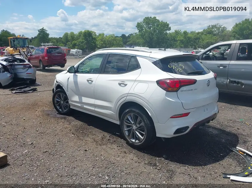 2023 Buick Encore Gx Select Fwd VIN: KL4MMDSL0PB019094 Lot: 45396158