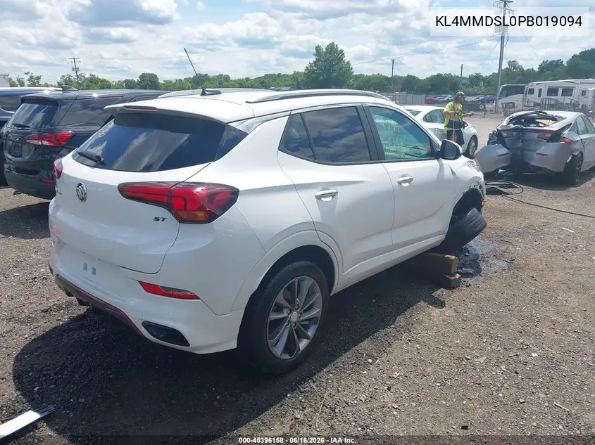 2023 Buick Encore Gx Select Fwd VIN: KL4MMDSL0PB019094 Lot: 45396158