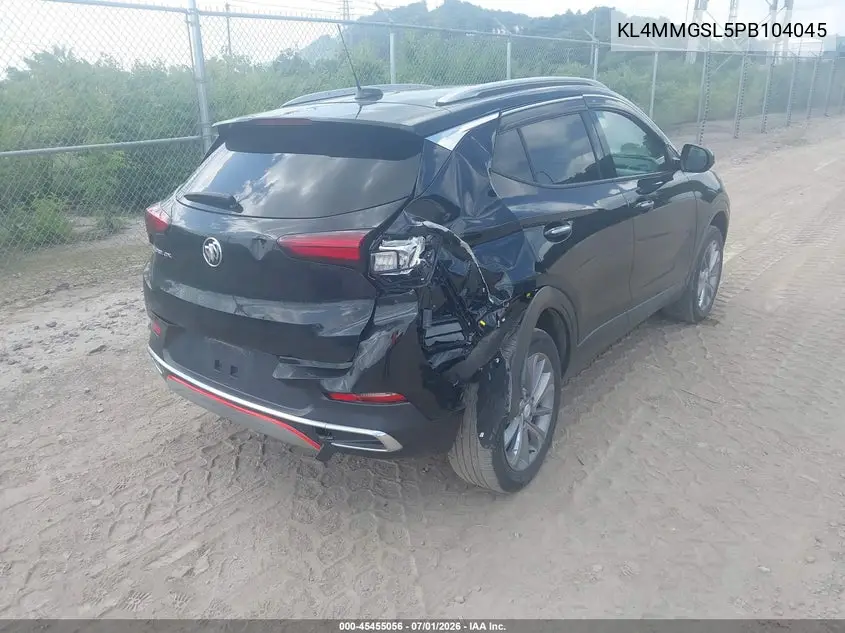 2023 Buick Encore Gx Essence Awd VIN: KL4MMGSL5PB104045 Lot: 45455056