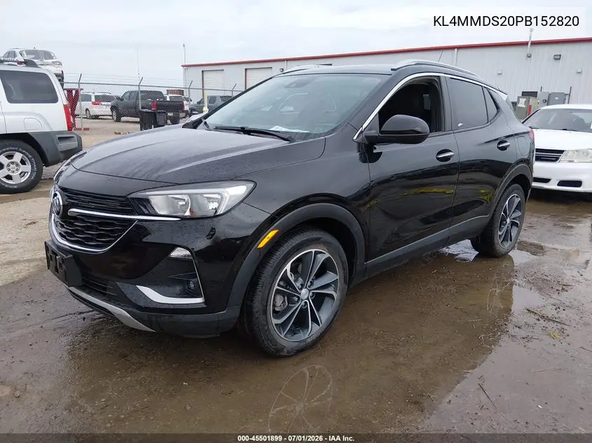 2023 Buick Encore Gx Select Fwd VIN: KL4MMDS20PB152820 Lot: 45501899