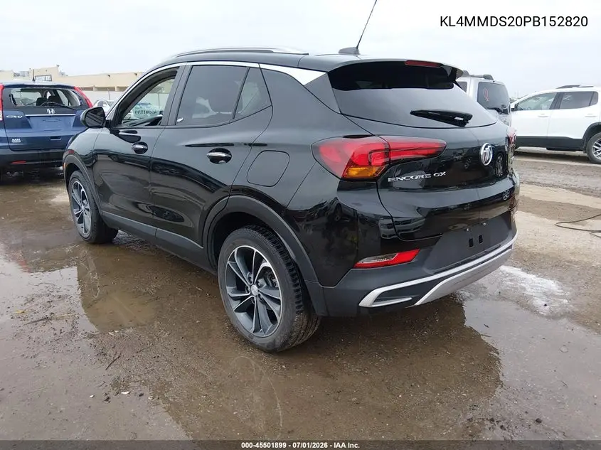 2023 Buick Encore Gx Select Fwd VIN: KL4MMDS20PB152820 Lot: 45501899