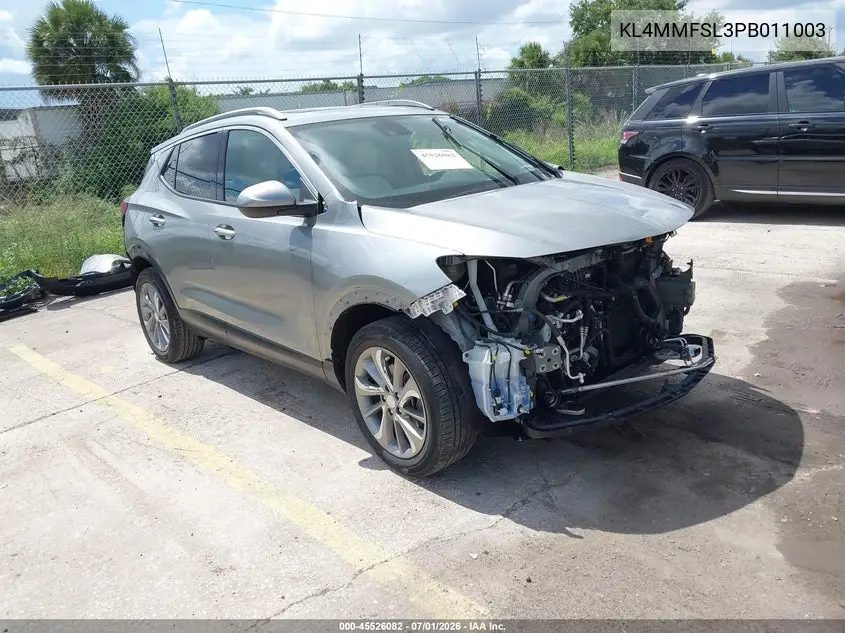 2023 Buick Encore Gx Essence Fwd VIN: KL4MMFSL3PB011003 Lot: 45526082